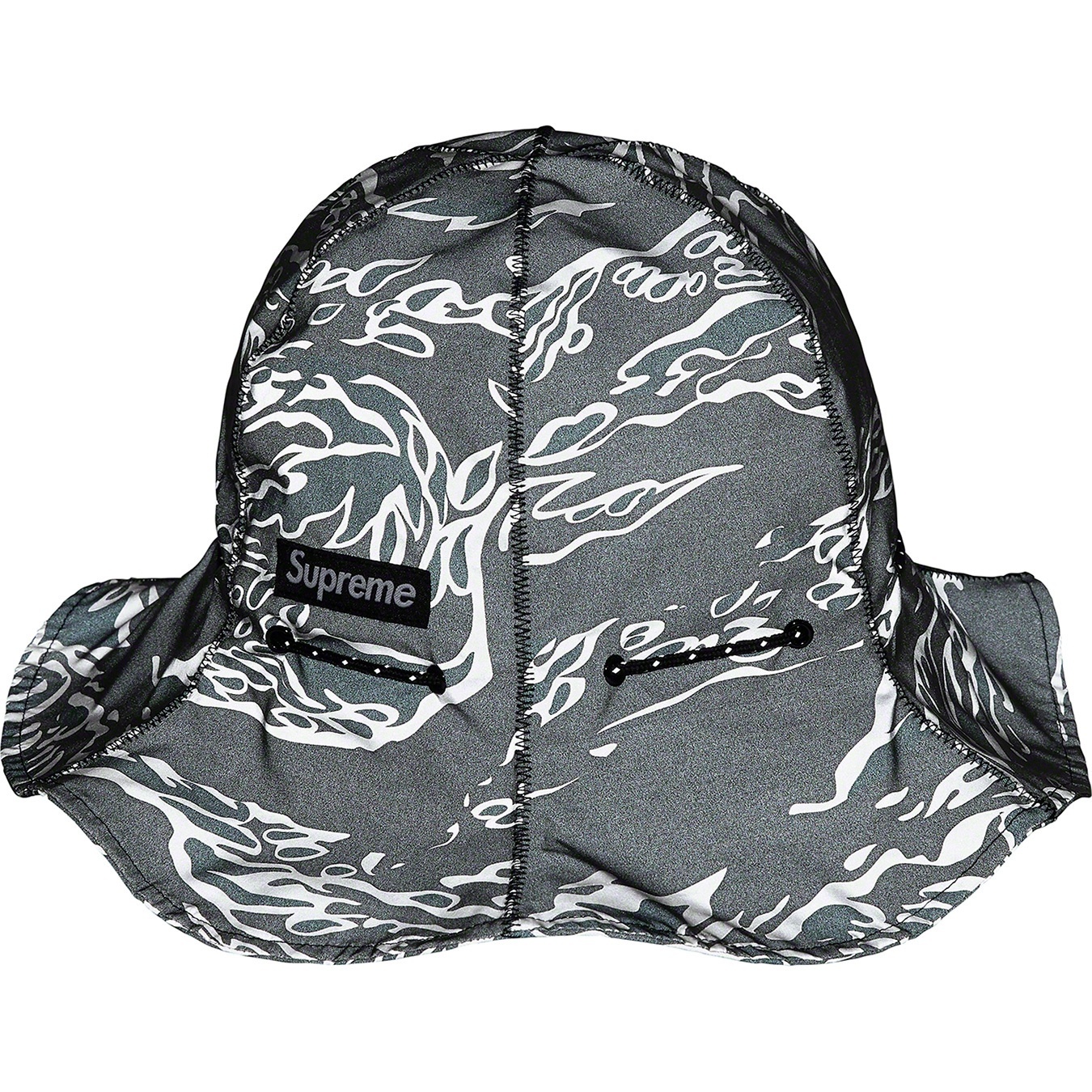 Tiger Camo Reflective Tulip Hat view 7